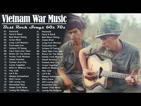Vietnam War🎸Best Rock Songs Vietnam War Music🎸Top 100 Vietnam War Songs🎻Best Classic Music