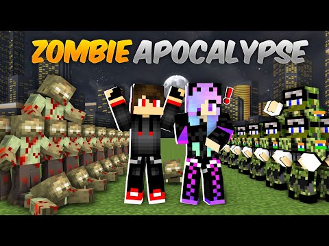 Mc flame - Indian Army Save Us From Zombie Apocalypse In Minecraft..