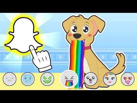 BABY PETS 👻📱 Max se hace fotos con Snapchat | Dibujos animados infantiles