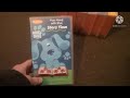 My Blue S Clues VHS Collection