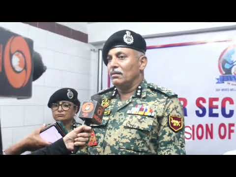 TRIPURA FRONTIER BSF CONDUCTED PHILANTHROPIC BLOOD DONATION CAMP IN BSF HQ IN SHALBAGAN, AGARTALA. 