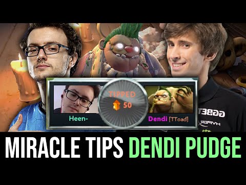 Miracle TIPS Dendi Pudge for save vs Sumail and GH