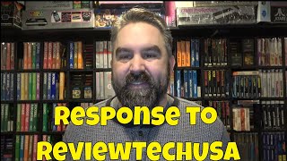 My Response to ReviewTechUSA