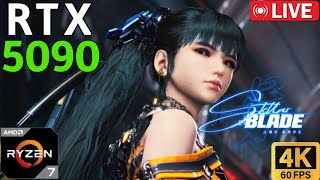 🔴 LIVE : STELLAR BLADE PC! Part 2 (4K60) - SEXY EVE RETURNS! 🔴 RTX 5090