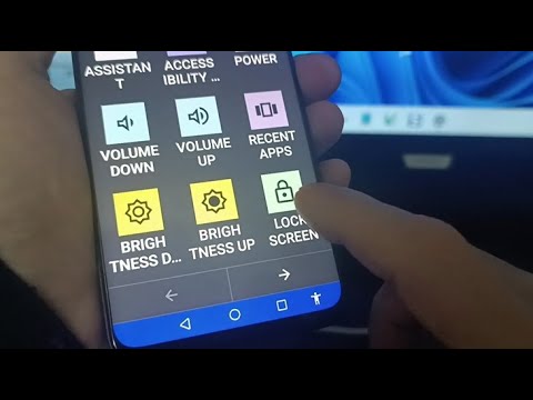 How to screen on off without power button in huawei