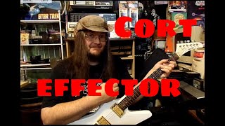 Video thumbnail for 1982 Cort Effector sound effects test by My Time Tunnel