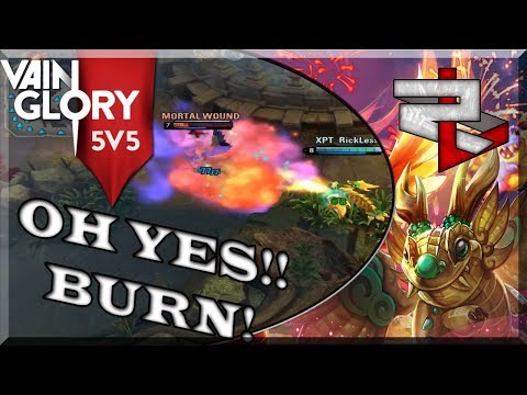 3.4 Vainglory 5v5 Ranked: Mid Lane CP Skaarf: Chunking Enemies All Game Long!!