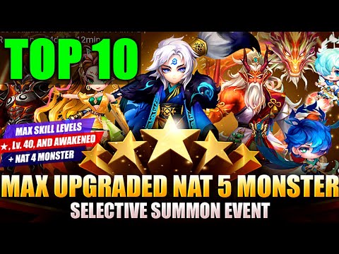 Top 10 Units To Consider Besides The Popular Options For The FREE 5* Event In Summoners War