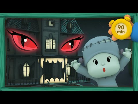 👻 POCOYO AND NINA - A haunted house [90 minutes] | ANIMATED CARTOON for Children | FULL episodes