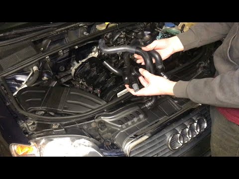 how to “replace” a REAR COOLANT FLANGE and heater hoses a4 audi 2.0t b7 fsi volkswagen