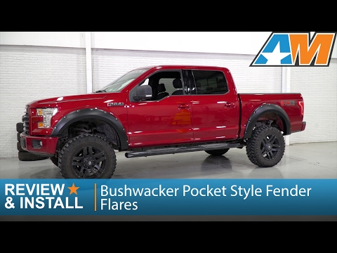 2015-2017 Ford F-150 Bushwacker Pocket Style Fender Flares Review & Install
