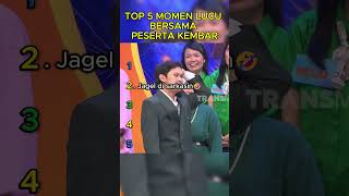 Download lagu TOP 5 MOMEM LUCU ARISAN BERSAMA PESERTA KEMBAR #arisantrans7 #suryainsomnia #indrajegel #borisbokir mp3