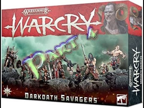 Painting Warcry Darkoath Savagers Part 4