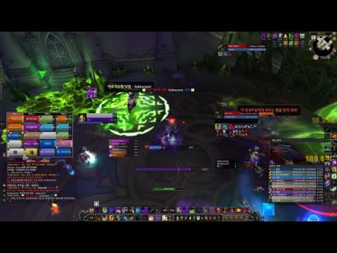 Right vs Tichondrius Mythic Shadow priest POV