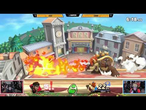 Youmacon 2019 SSBU Top 8 - Ksev (Snake) vs Zagoo (Joker/Bowser)