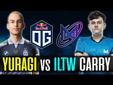 YURAGI vs ILTW - OG vs NIGMA GALAXY Carry Battle DOTA 2