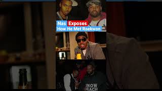 Nas Exposes How He Met Raekwon #nas #raekwon #illmatic #wutangclan