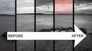 The Stages of a Landscape Photo Edit | No Talking, Just Relaxing Music