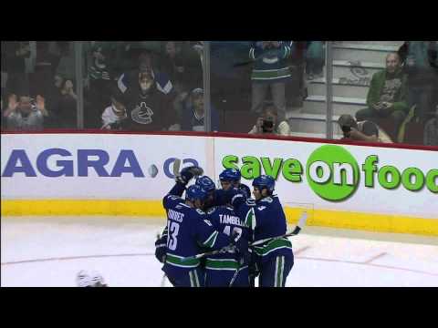 Canucks Vs Canes - Mason Raymond 2-0 Goal - 10.17.10 - HD