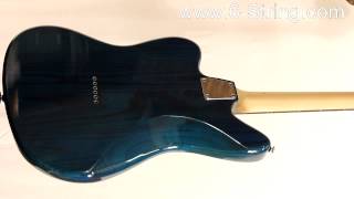 Video thumbnail for ESP LTD XJ-6 See Thru Blue 2013 Electric Guitar by 6-String