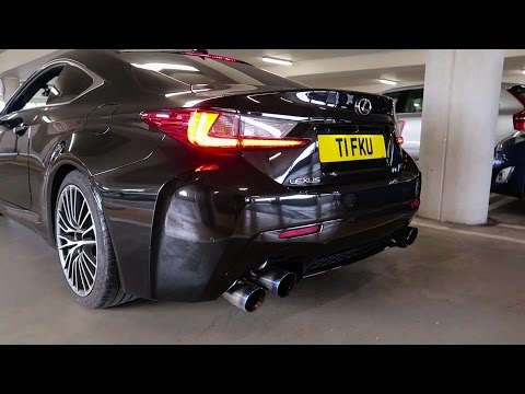 Lexus RCF w/ Armytrix Header-Back Valvetronic Exhaust - Revs & Accelerations!