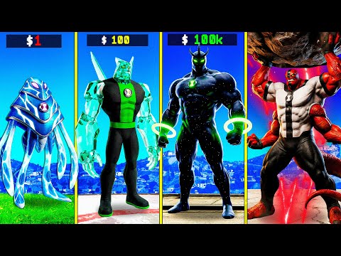 $1 BEN 10 to $1000000000 in GTA 5