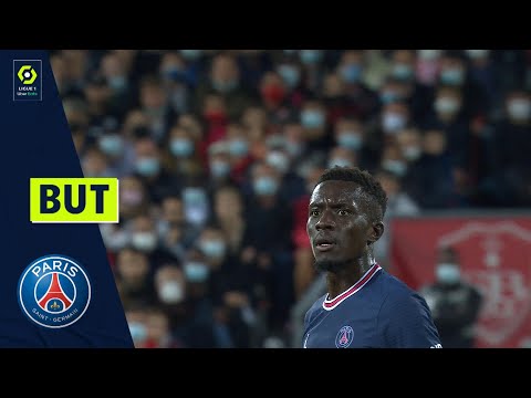 But Idrissa GUEYE (73' - PSG) STADE BRESTOIS 29 - PARIS SAINT-GERMAIN (2-4) 21/22