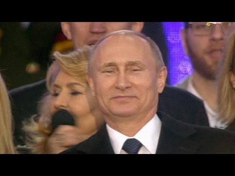 Russia celebrates Crimea takeover
