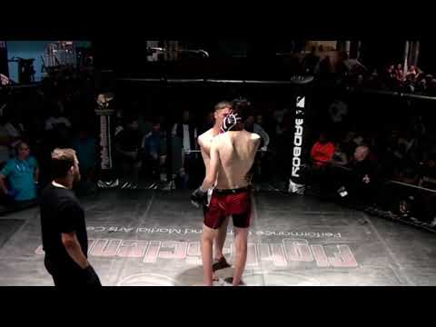 HEAD KICK KO! - Risk Fight League 5   Lazenby vs Burton