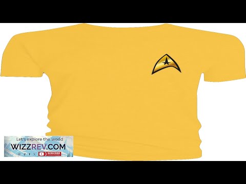 Star Trek: T-Shirt: Command Costume Review