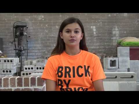 Student Testimony Masonry, Olivia Bruening