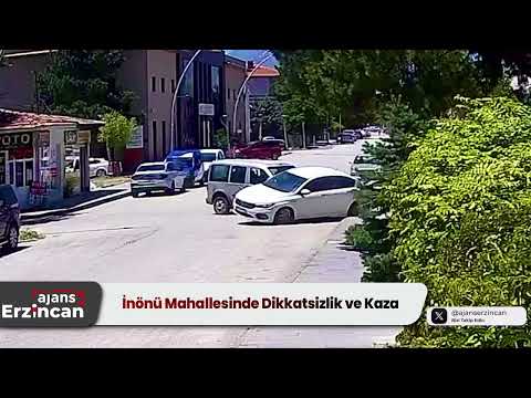 İnönü Mahallesinde Dikkatsizlik ve Kaza