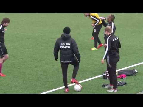 5div3: FC Show-trenar Anders Bårdsen etter heimesiger over Mastra. 2018.