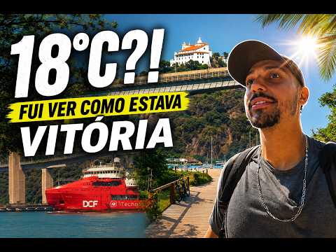 PEDALEI POR VITÓRIA NO INVERNO E NÃO ESPERAVA ENCONTRAR ISSO!