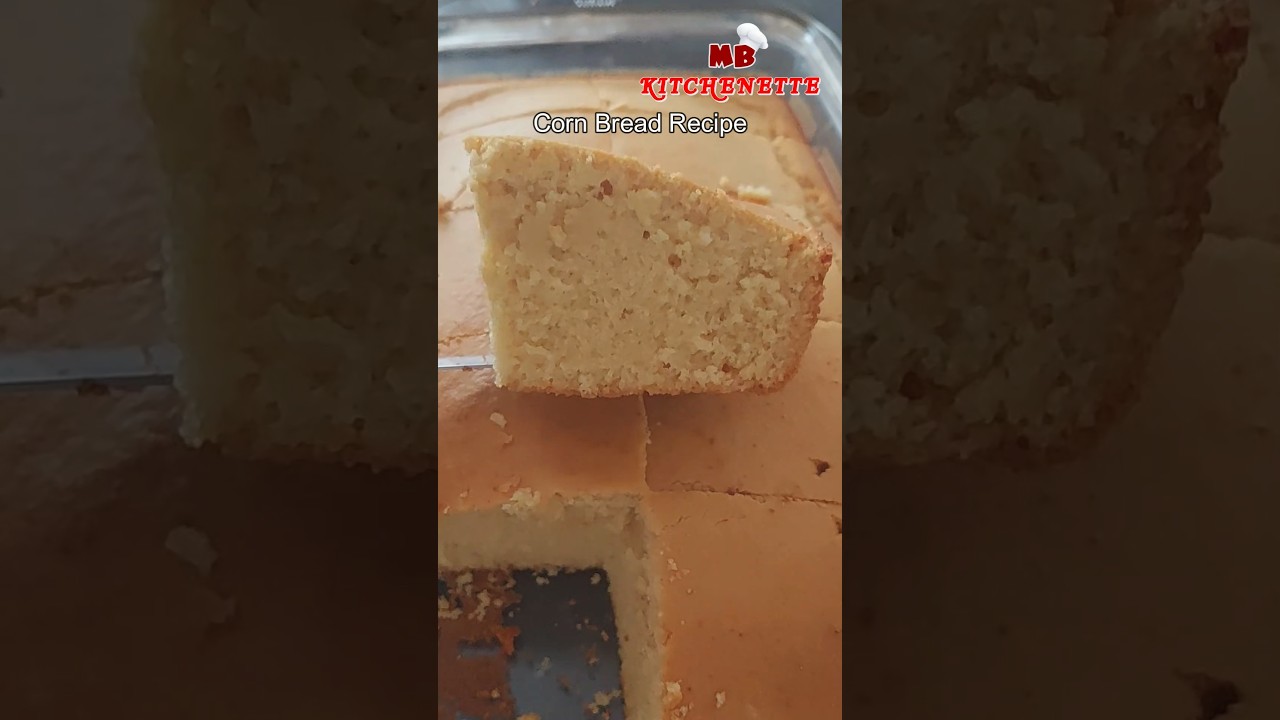 Easy Homemade Cornbread Recipe | Soft & Moist | Beginner-Friendly🌽 🍞 Ultimate Cornbread Recipe