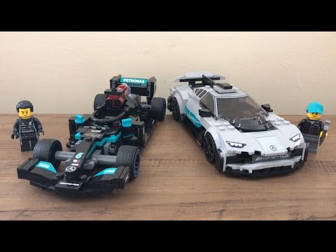 Thumbnail for Lego Speed Champions Mercedes-AMG F1 W12 E Performance & Mercedes-AMG Project One Review by Mercedes-AMG F1 W12 E Performance