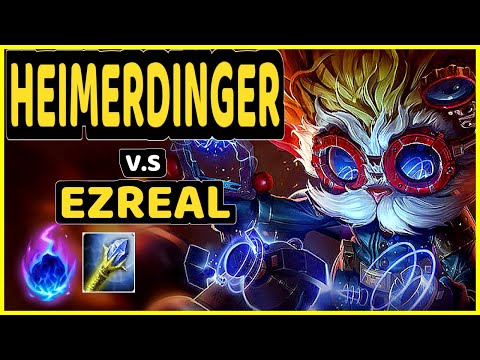 REDBERT (HEIMERDINGER) vs EZREAL - BOTTOM ADC CHALLENGER GAMEPLAY - BR