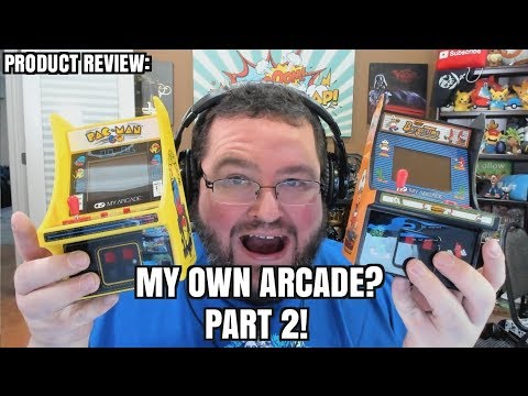 My Arcade TINY arcade cabinets!  A REAL version of Pac-Man?