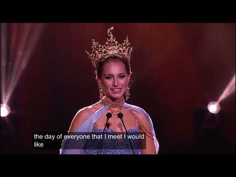 Claire Elizabeth Parker, Miss Grand International 2015 with her remarkable Farewell Speech