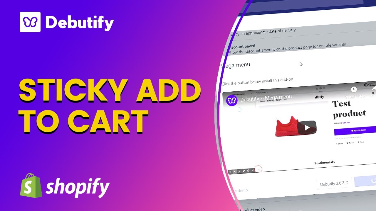 Sticky add-to-cart