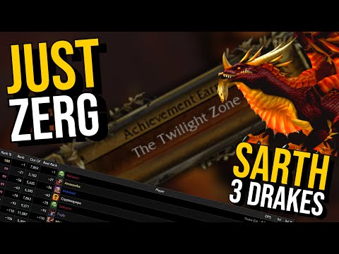 The Zerg Strat on Sartharion 3 Drakes makes it so easy!