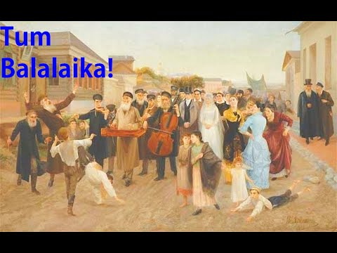 Tum Balalaika - Lively Yiddish Folk Song - [With English Subtitles] -  Sung By Marc Berman