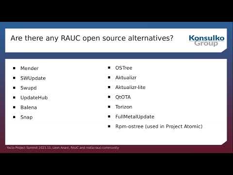 “A/B Linux updates with RAUC and meta-rauc-community: now & in the future” by Leon Anavi