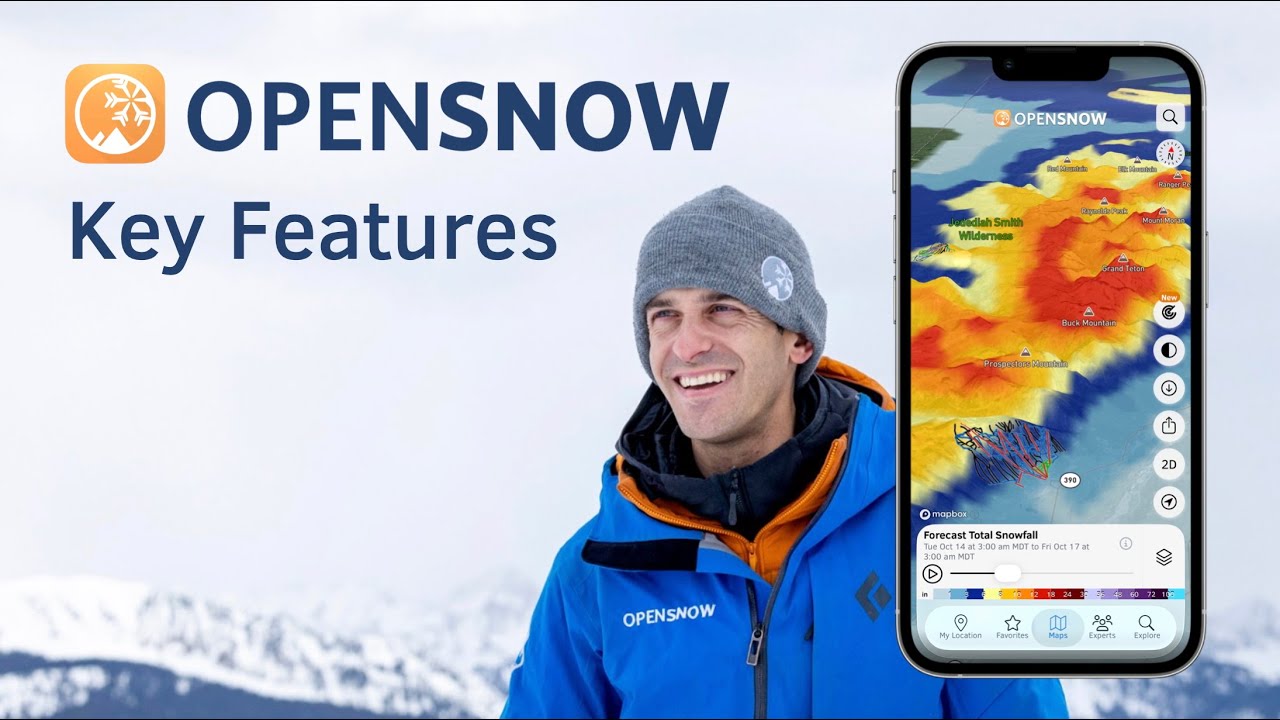 OpenSnow Key Features | CEO & Meteorologist Joel Gratz | November 2025