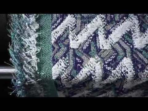 Jacquard weaving - ŁAD by Wiktoria Nowak