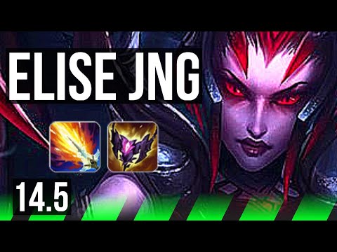 ELISE vs SHACO (JNG) | 72% winrate, 3/1/7 | NA Master | 14.5