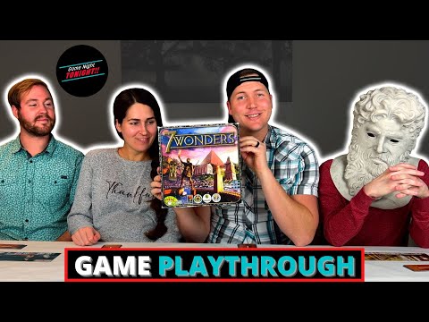Game Playthrough/How To Play // 7 Wonders - YouTube
