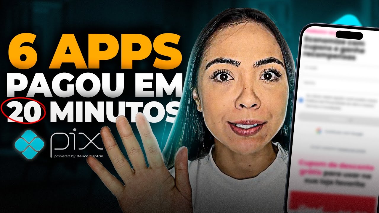 6 APPS de MICROTAREFAS que PAGAM RÁPIDO no PIX | Aplicativos para GANHAR DINHEIRO online