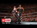 FULL MATCH Roman Reigns Vs Kane Last Man Standing Match Raw Aug 4 2014