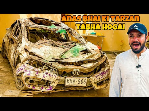 ANAS BHAI REACTION ON TARZAN 😳 || ANAS BHAI CAR KO DEKH K RONY LAG GAYE 😳 || 